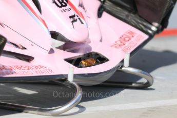 World © Octane Photographic Ltd. Formula 1 - Hungarian Grand Prix Paddock. Sahara Force India VJM10. Hungaroring, Budapest, Hungary. Thursday 27th July 2017. Digital Ref: