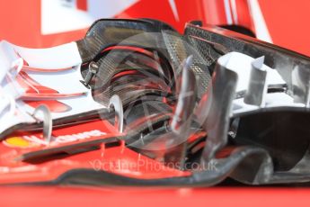 World © Octane Photographic Ltd. Formula 1 - Hungarian Grand Prix Paddock. Scuderia Ferrari SF70H. Hungaroring, Budapest, Hungary. Thursday 27th July 2017. Digital Ref: