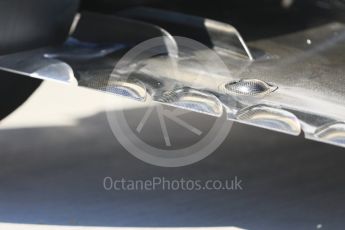 World © Octane Photographic Ltd. Formula 1 - Hungarian Grand Prix Paddock. Williams Martini Racing FW40. Hungaroring, Budapest, Hungary. Thursday 27th July 2017. Digital Ref: