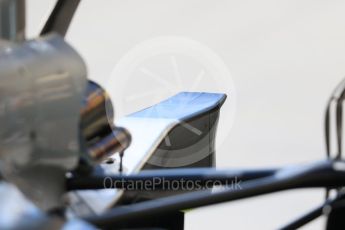 World © Octane Photographic Ltd. Formula 1 - Hungarian Grand Prix Paddock. Mercedes AMG Petronas F1 W08 EQ Energy+. Hungaroring, Budapest, Hungary. Thursday 27th July 2017. Digital Ref: