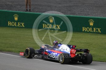 World © Octane Photographic Ltd. Formula 1 - Canadian Grand Prix - Friday Practice 1. Carlos Sainz - Scuderia Toro Rosso STR12. Circuit Gilles Villeneuve, Montreal, Canada. Friday 9th June 2017. Digital Ref: 1850LB1D2906