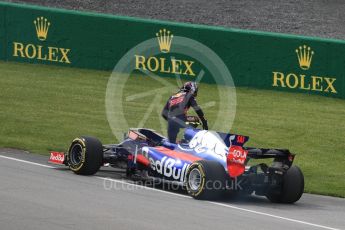 World © Octane Photographic Ltd. Formula 1 - Canadian Grand Prix - Friday Practice 1. Carlos Sainz - Scuderia Toro Rosso STR12. Circuit Gilles Villeneuve, Montreal, Canada. Friday 9th June 2017. Digital Ref: 1850LB1D2918