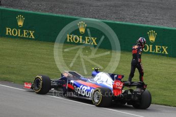 World © Octane Photographic Ltd. Formula 1 - Canadian Grand Prix - Friday Practice 1. Carlos Sainz - Scuderia Toro Rosso STR12. Circuit Gilles Villeneuve, Montreal, Canada. Friday 9th June 2017. Digital Ref: 1850LB1D2931