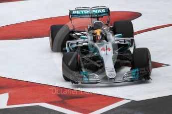 World © Octane Photographic Ltd. Formula 1 - Canadian Grand Prix - Friday Practice 1. Lewis Hamilton - Mercedes AMG Petronas F1 W08 EQ Energy+. Circuit Gilles Villeneuve, Montreal, Canada. Friday 9th June 2017. Digital Ref: 1850LB1D3042