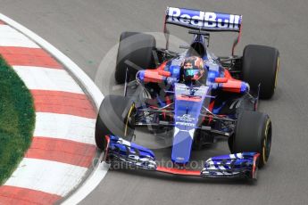 World © Octane Photographic Ltd. Formula 1 - Canadian Grand Prix - Friday Practice 1. Daniil Kvyat - Scuderia Toro Rosso STR12. Circuit Gilles Villeneuve, Montreal, Canada. Friday 9th June 2017. Digital Ref: 1850LB1D3316