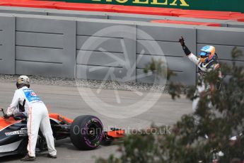 World © Octane Photographic Ltd. Formula 1 - Canadian Grand Prix - Friday Practice 1. Fernando Alonso - McLaren Honda MCL32. Circuit Gilles Villeneuve, Montreal, Canada. Friday 9th June 2017. Digital Ref: 1850LB1D3511