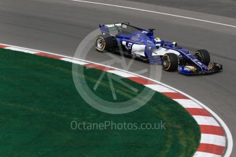 World © Octane Photographic Ltd. Formula 1 - Canadian Grand Prix - Friday Practice 1. Marcus Ericsson – Sauber F1 Team C36. Circuit Gilles Villeneuve, Montreal, Canada. Friday 9th June 2017. Digital Ref: 1850LB2D1431