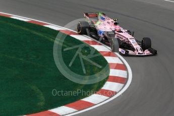 World © Octane Photographic Ltd. Formula 1 - Canadian Grand Prix - Friday Practice 1. Esteban Ocon - Sahara Force India VJM10. Circuit Gilles Villeneuve, Montreal, Canada. Friday 9th June 2017. Digital Ref: 1850LB2D1545