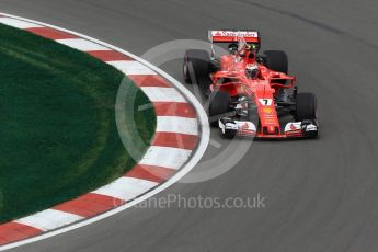 World © Octane Photographic Ltd. Formula 1 - Canadian Grand Prix - Friday Practice 1. Kimi Raikkonen - Scuderia Ferrari SF70H. Circuit Gilles Villeneuve, Montreal, Canada. Friday 9th June 2017. Digital Ref: 1850LB2D1613