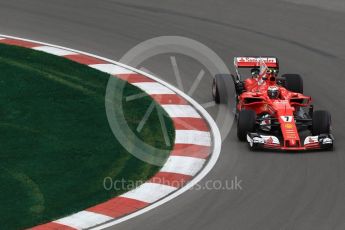 World © Octane Photographic Ltd. Formula 1 - Canadian Grand Prix - Friday Practice 1. Kimi Raikkonen - Scuderia Ferrari SF70H. Circuit Gilles Villeneuve, Montreal, Canada. Friday 9th June 2017. Digital Ref: 1850LB2D1640