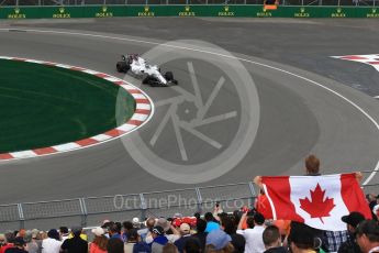 World © Octane Photographic Ltd. Formula 1 - Canadian Grand Prix - Friday Practice 1. Lance Stroll - Williams Martini Racing FW40. Circuit Gilles Villeneuve, Montreal, Canada. Friday 9th June 2017. Digital Ref: 1850LB2D1646