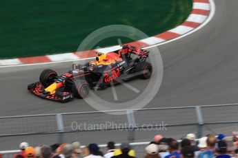 World © Octane Photographic Ltd. Formula 1 - Canadian Grand Prix - Friday Practice 1. Max Verstappen - Red Bull Racing RB13. Circuit Gilles Villeneuve, Montreal, Canada. Friday 9th June 2017. Digital Ref: 1850LB2D1677