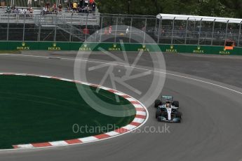 World © Octane Photographic Ltd. Formula 1 - Canadian Grand Prix - Friday Practice 1. Lewis Hamilton - Mercedes AMG Petronas F1 W08 EQ Energy+. Circuit Gilles Villeneuve, Montreal, Canada. Friday 9th June 2017. Digital Ref: 1850LB2D1745