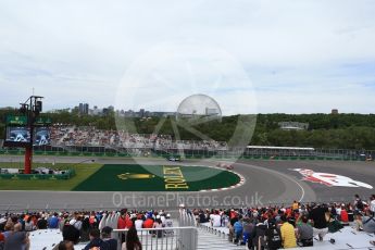 World © Octane Photographic Ltd. Formula 1 - Canadian Grand Prix - Friday Practice 1. Stoffel Vandoorne - McLaren Honda MCL32. Circuit Gilles Villeneuve, Montreal, Canada. Friday 9th June 2017. Digital Ref: 1850LB2D1915