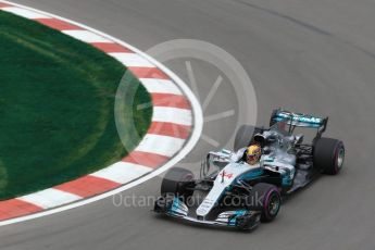 World © Octane Photographic Ltd. Formula 1 - Canadian Grand Prix - Friday Practice 1. Lewis Hamilton - Mercedes AMG Petronas F1 W08 EQ Energy+. Circuit Gilles Villeneuve, Montreal, Canada. Friday 9th June 2017. Digital Ref: 1850LB2D2024