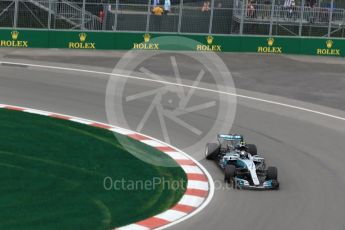 World © Octane Photographic Ltd. Formula 1 - Canadian Grand Prix - Friday Practice 1. Valtteri Bottas - Mercedes AMG Petronas F1 W08 EQ Energy+. Circuit Gilles Villeneuve, Montreal, Canada. Friday 9th June 2017. Digital Ref: 1850LB2D2053