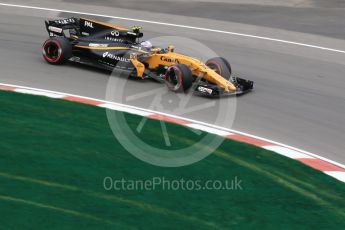 World © Octane Photographic Ltd. Formula 1 - Canadian Grand Prix - Friday Practice 1. Jolyon Palmer - Renault Sport F1 Team R.S.17. Circuit Gilles Villeneuve, Montreal, Canada. Friday 9th June 2017. Digital Ref: 1850LB2D2069