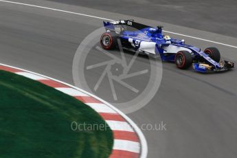 World © Octane Photographic Ltd. Formula 1 - Canadian Grand Prix - Friday Practice 1. Marcus Ericsson – Sauber F1 Team C36. Circuit Gilles Villeneuve, Montreal, Canada. Friday 9th June 2017. Digital Ref: 1850LB2D2077