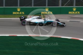 World © Octane Photographic Ltd. Formula 1 - Canadian Grand Prix - Friday Practice 1. Lewis Hamilton - Mercedes AMG Petronas F1 W08 EQ Energy+. Circuit Gilles Villeneuve, Montreal, Canada. Friday 9th June 2017. Digital Ref: 1850LB2D2090