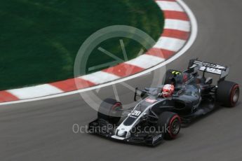 World © Octane Photographic Ltd. Formula 1 - Canadian Grand Prix - Friday Practice 1. Kevin Magnussen - Haas F1 Team VF-17. Circuit Gilles Villeneuve, Montreal, Canada. Friday 9th June 2017. Digital Ref: 1850LB2D2113