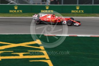 World © Octane Photographic Ltd. Formula 1 - Canadian Grand Prix - Friday Practice 1. Sebastian Vettel - Scuderia Ferrari SF70H. Circuit Gilles Villeneuve, Montreal, Canada. Friday 9th June 2017. Digital Ref: 1850LB2D2236