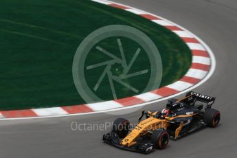 World © Octane Photographic Ltd. Formula 1 - Canadian Grand Prix - Friday Practice 1. Nico Hulkenberg - Renault Sport F1 Team R.S.17. Circuit Gilles Villeneuve, Montreal, Canada. Friday 9th June 2017. Digital Ref: 1850LB2D2305