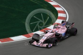 World © Octane Photographic Ltd. Formula 1 - Canadian Grand Prix - Friday Practice 1. Esteban Ocon - Sahara Force India VJM10. Circuit Gilles Villeneuve, Montreal, Canada. Friday 9th June 2017. Digital Ref: 1850LB2D2429