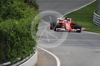 World © Octane Photographic Ltd. Formula 1 - Canadian Grand Prix - Friday Practice 2. Kimi Raikkonen - Scuderia Ferrari SF70H. Circuit Gilles Villeneuve, Montreal, Canada. Friday 9th June 2017. Digital Ref: 1851LB1D3677