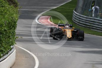 World © Octane Photographic Ltd. Formula 1 - Canadian Grand Prix - Friday Practice 2. Nico Hulkenberg - Renault Sport F1 Team R.S.17. Circuit Gilles Villeneuve, Montreal, Canada. Friday 9th June 2017. Digital Ref: 1851LB1D3737