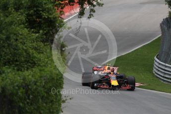 World © Octane Photographic Ltd. Formula 1 - Canadian Grand Prix - Friday Practice 2. Max Verstappen - Red Bull Racing RB13. Circuit Gilles Villeneuve, Montreal, Canada. Friday 9th June 2017. Digital Ref: 1851LB1D3880