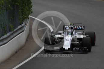 World © Octane Photographic Ltd. Formula 1 - Canadian Grand Prix - Friday Practice 2. Lance Stroll - Williams Martini Racing FW40. Circuit Gilles Villeneuve, Montreal, Canada. Friday 9th June 2017. Digital Ref: 1851LB1D3921