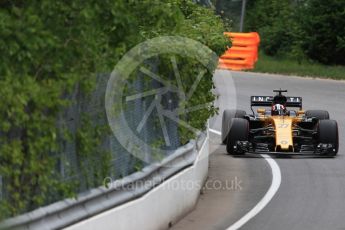 World © Octane Photographic Ltd. Formula 1 - Canadian Grand Prix - Friday Practice 2. Nico Hulkenberg - Renault Sport F1 Team R.S.17. Circuit Gilles Villeneuve, Montreal, Canada. Friday 9th June 2017. Digital Ref: 1851LB1D3936