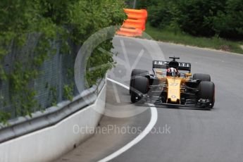 World © Octane Photographic Ltd. Formula 1 - Canadian Grand Prix - Friday Practice 2. Nico Hulkenberg - Renault Sport F1 Team R.S.17. Circuit Gilles Villeneuve, Montreal, Canada. Friday 9th June 2017. Digital Ref: 1851LB1D3957