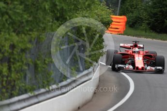 World © Octane Photographic Ltd. Formula 1 - Canadian Grand Prix - Friday Practice 2. Sebastian Vettel - Scuderia Ferrari SF70H. Circuit Gilles Villeneuve, Montreal, Canada. Friday 9th June 2017. Digital Ref: 1851LB1D3961