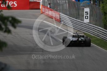 World © Octane Photographic Ltd. Formula 1 - Canadian Grand Prix - Friday Practice 2. Kevin Magnussen - Haas F1 Team VF-17. Circuit Gilles Villeneuve, Montreal, Canada. Friday 9th June 2017. Digital Ref: 1851LB1D4002