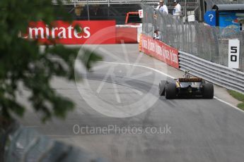 World © Octane Photographic Ltd. Formula 1 - Canadian Grand Prix - Friday Practice 2. Jolyon Palmer - Renault Sport F1 Team R.S.17. Circuit Gilles Villeneuve, Montreal, Canada. Friday 9th June 2017. Digital Ref: 1851LB1D4026