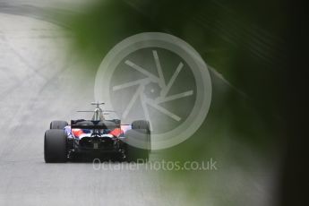 World © Octane Photographic Ltd. Formula 1 - Canadian Grand Prix - Friday Practice 2. Daniil Kvyat - Scuderia Toro Rosso STR12. Circuit Gilles Villeneuve, Montreal, Canada. Friday 9th June 2017. Digital Ref: 1851LB1D4091