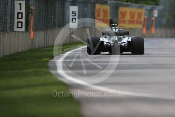 World © Octane Photographic Ltd. Formula 1 - Canadian Grand Prix - Friday Practice 2. Valtteri Bottas - Mercedes AMG Petronas F1 W08 EQ Energy+. Circuit Gilles Villeneuve, Montreal, Canada. Friday 9th June 2017. Digital Ref: 1851LB1D4167