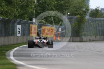 World © Octane Photographic Ltd. Formula 1 - Canadian Grand Prix - Friday Practice 2. Stoffel Vandoorne - McLaren Honda MCL32. Circuit Gilles Villeneuve, Montreal, Canada. Friday 9th June 2017. Digital Ref: 1851LB1D4179