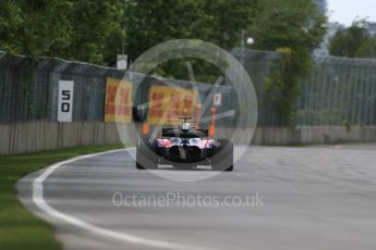 World © Octane Photographic Ltd. Formula 1 - Canadian Grand Prix - Friday Practice 2. Daniil Kvyat - Scuderia Toro Rosso STR12. Circuit Gilles Villeneuve, Montreal, Canada. Friday 9th June 2017. Digital Ref: 1851LB1D4208