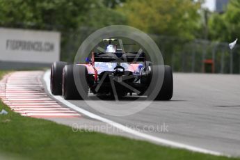 World © Octane Photographic Ltd. Formula 1 - Canadian Grand Prix - Friday Practice 2. Carlos Sainz - Scuderia Toro Rosso STR12. Circuit Gilles Villeneuve, Montreal, Canada. Friday 9th June 2017. Digital Ref: 1851LB1D4286