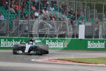 World © Octane Photographic Ltd. Formula 1 - Canadian Grand Prix - Friday Practice 2. Valtteri Bottas - Mercedes AMG Petronas F1 W08 EQ Energy+. Circuit Gilles Villeneuve, Montreal, Canada. Friday 9th June 2017. Digital Ref: 1851LB1D4309