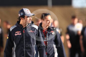 World © Octane Photographic Ltd. Formula 1 - Canadian Grand Prix - Saturday Paddock. Carlos Sainz - Scuderia Toro Rosso. Circuit Gilles Villeneuve, Montreal, Canada. Saturday 10th June 2017. Digital Ref: 1849LB1D4570