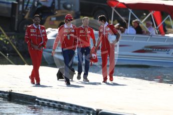 World © Octane Photographic Ltd. Formula 1 - Canadian Grand Prix - Saturday Paddock. Jean-Eric Vergne - Scuderia Ferrari. Circuit Gilles Villeneuve, Montreal, Canada. Saturday 10th June 2017. Digital Ref: 1849LB1D4597