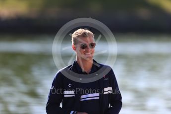 World © Octane Photographic Ltd. Formula 1 - Canadian Grand Prix - Saturday Paddock. Marcus Ericsson – Sauber F1 Team. Circuit Gilles Villeneuve, Montreal, Canada. Saturday 10th June 2017. Digital Ref: 1849LB1D4669