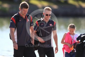 World © Octane Photographic Ltd. Formula 1 - Canadian Grand Prix - Saturday Paddock. Kevin Magnussen - Haas F1 Team. Circuit Gilles Villeneuve, Montreal, Canada. Saturday 10th June 2017. Digital Ref: 1849LB1D5017