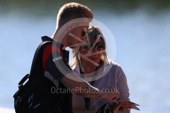 World © Octane Photographic Ltd. Formula 1 - Canadian Grand Prix - Saturday Paddock. Kevin Magnussen - Haas F1 Team. Circuit Gilles Villeneuve, Montreal, Canada. Saturday 10th June 2017. Digital Ref: 1849LB1D5030