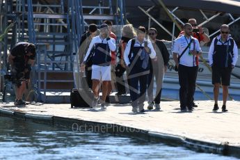 World © Octane Photographic Ltd. Formula 1 - Canadian Grand Prix - Saturday Paddock. Felipe Massa - Williams Martini Racing. Circuit Gilles Villeneuve, Montreal, Canada. Saturday 10th June 2017. Digital Ref: 1849LB1D5039