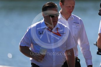 World © Octane Photographic Ltd. Formula 1 - Canadian Grand Prix - Saturday Paddock. Zak Brown - Executive Director of McLaren Technology Group. Circuit Gilles Villeneuve, Montreal, Canada. Saturday 10th June 2017. Digital Ref: 1849LB1D5131