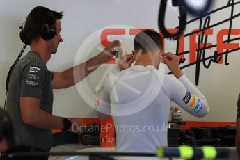 World © Octane Photographic Ltd. Formula 1 - Canadian Grand Prix - Saturday - Practice 3. Stoffel Vandoorne - McLaren Honda MCL32. Circuit Gilles Villeneuve, Montreal, Canada. Saturday 10th June 2017. Digital Ref: 1853LB1D5277